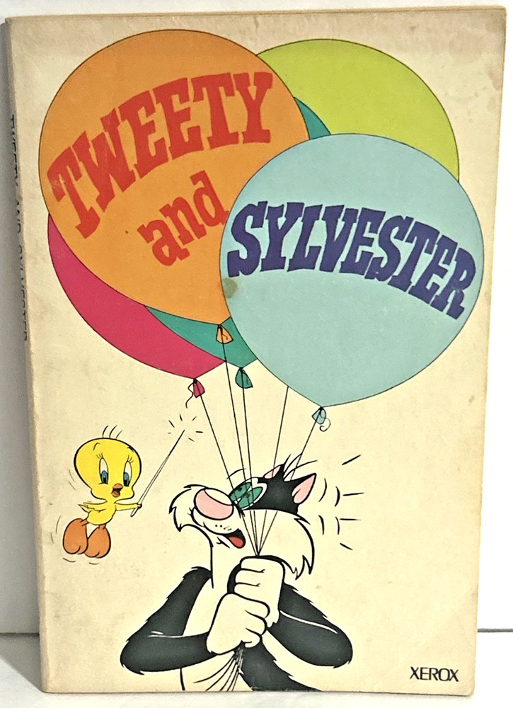 1976 Tweety & Sylvester Comic Story Digest sized Looney Tunes TV tie-in pb book