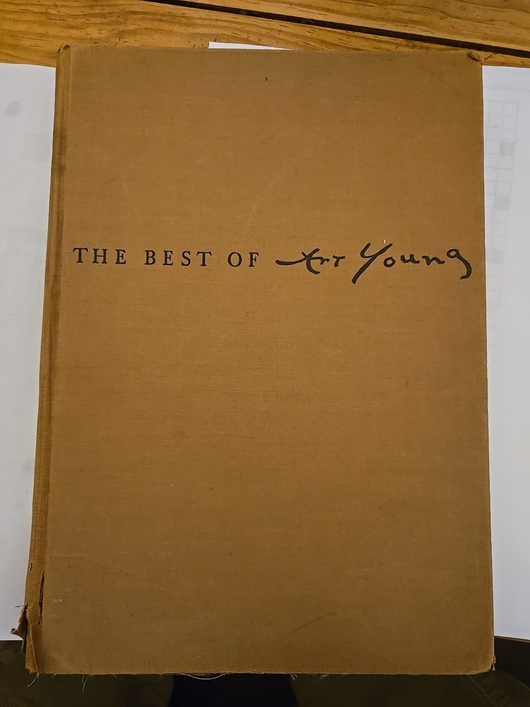 RARE 1936 Art Young:The Best of, Liberal Political Cartoonist. 1ST EDITION