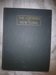THE CHERRIES OF NEW YORK U.P. Hedrick 56 color plates 1915 First Ed
