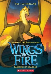 Darkness of Dragons (Wings of Fire #10) (10) – paperback Sutherland, Tui T.