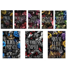 Royal Elite Series by Rina Kent – Complete Set 7-Books Sealed