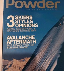 Powder Magazine Nov ’05 Vol 34 #3 Abma Davenport Rahlves CD ROM Red Bull Copilot