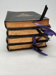 1951 Pocket Size Slipcase 4 Vol. Edition Saint Andrew Daily Missal Catholic Mass