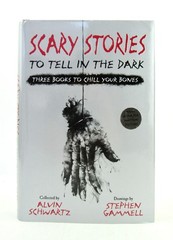 SCARY STORIES TO TELL IN THE DARK 3 Books in 1 Alvin Schwartz Gammell HBDJ EXC