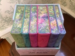 The Complete Jane Austen Word Cloud Classics 6 Book Hardcover Set New Sealed