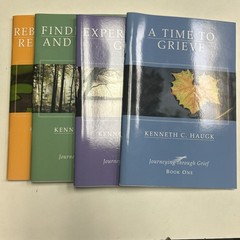 4 volume Kenneth C. Haugk “Journeying Through Grief” collection. Include…