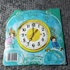 The Clock Book Donna Kelly 1981 Golden Shape Book Children’s Illustrated Golden