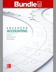 GEN COMBO ADVANCED ACCOUNTING; CONNECT ACCESS CARD by Hoyle, Joe Ben