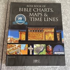 Rose Book of Bible Charts Maps & Time Lines 10th Anniversary Expanded Foldouts
