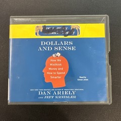 Dollars and Sense by Dan Ariely; Jeff Kreisler 2017 Unabridged 8 CDs Ex-Library