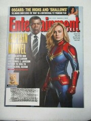 ENTERTAINMENT WEEKLY MAGAZINE MARCH 8, 2019 CAPTAIN MARVEL BRIE LARSON JACKSON