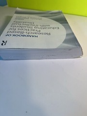 Hand Book Of Research-Based Practices For Educating Students With Intellectual D