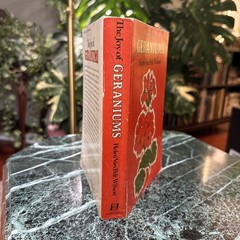 The Joy Of Geraniums Helen Van Pelt Wilson Gardening Vintage Paperback 1968