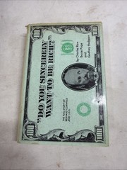1971 Vintage Finance Book “Do You Sincerely Want To Be Rich?”