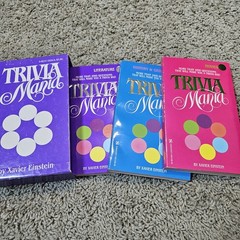 Trivia Mania 3 Book Set Xavier Einstein Paperbacks 1984