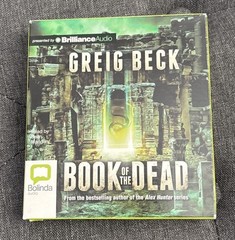 Book of the Dead by Greig Beck (English) Bolinda Audiobook- 11 Mint Discs
