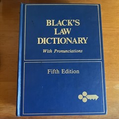 BLACK’S LAW DICTIONARY: By Henry Campbell Black, West Publishing, 1979