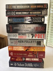 Lot of 10 – Mystery and Thrillers – Mixed Authors – FREE SHIPPING