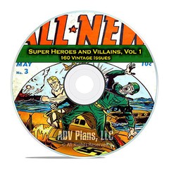 Super Hero, Villains, Vol 1, America’s Best Comics, Golden Age Comics DVD