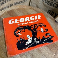 Bright, Robert Georgie 1944 HC 1st Doubleday Junior Books Orange Cover
