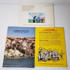 Lot Of 3 Popeye PB/HC Books First Fifty Years Complete E.C. Segar Vol 6 Dailies
