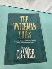 The Watchman Cries By Dennis Cramer Scarce Paperback