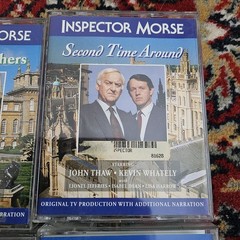 9 INSPECTOR MORSE Audio TV Episodes (Audiobook Cassette) + 2 others -GT58