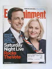 Entertainment Weekly March 21 2008 Seth Meyers Amy Poehler SNL Magazine