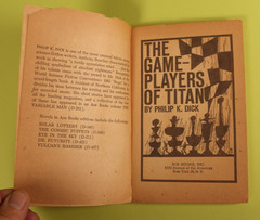 The Game Players of Titan by Philip K. Dick Vintage 1963 Ace Paperback