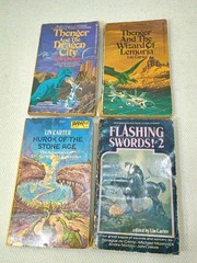 Lot of 4 Mixed Lin Carter Science Fiction Fantasy Paperbacks Callisto Series
