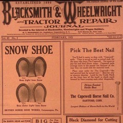 FEB 1921 Blacksmith & Wheelwright Tractor Repair Journal Vol 83 No 2