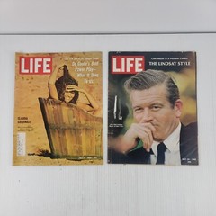 Lot of 12 Life Magazines 1962 – 1968; James Earl Ray, De Gaulle, Vietnam, Virus