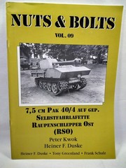 Nuts & Bolts Vol. 09 7,5 cm Pak 40/4 Auf Gep. By Peter Kwok Military