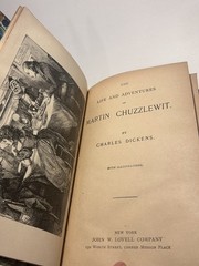 c1890- Charles Dickens- Martin Chuzzlewit- Leather- Classic