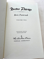 Easton Press 2Vol Set DOCTOR ZHIVAGO Boris Pasternak 1986 Collector’s Ed LEATHER