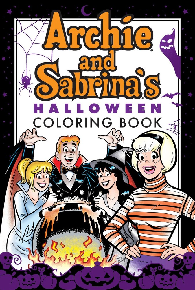 Archie & Sabrina’s Halloween Coloring Book, Archie Superstars, Very Good Book