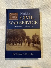NATICK MA ~ CIVIL WAR SERVICE HISTORY AND ROSTER ~ Massachusetts Regiments 472pp