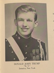 1964 Donald J Trump New York military Academy Shrapnel Yearbook NYMA Authentic