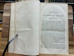 1844 Christian People Called Quakers William Sewel New York Imprint Complete Set