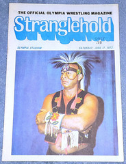 Stranglehold Wrestling Magazine/Program June 1972 Detroit Olympia Arena NM RARE