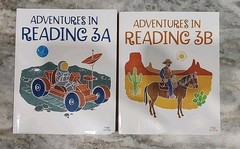 BJU Press Adventures in Reading 3A & 3B Third 3rd Edition Textbooks Bon Jones