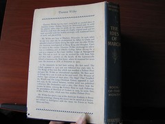 The Ides of March by Thornton Wilder 1948 HCDC Edith Goodkind Rosenwald