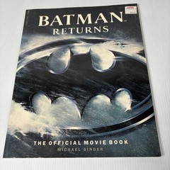 Batman Returns Michael Singer 1992 Official Movie Book Bantam Softcover