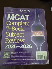 Kaplan MCAT Complete 7-Book Subject Review 2025-2026 w/ Online Prep