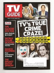 TV Guide March 15-28 2021 TV’s True Crime Craze Tiger King The Good Doctor
