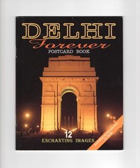 New DELHI FOREVER POSTCARD BOOK 12 6″ x 4″ Postcards Souvenir Book 1999