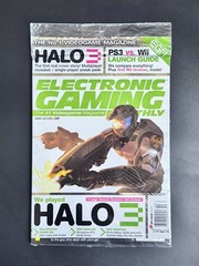 ?Electronic Gaming Monthly EGM Magazine Sealed# 210 HALO 3 Not Nintendo Power