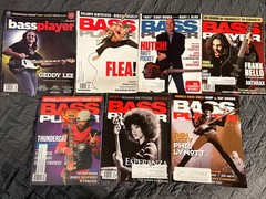 Bass Player Magazines: Lot of 7 Various From 2011-2012-3 From 2011 & 4 From 2012