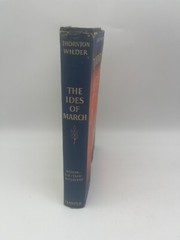 Vintage 1948 The Ides of March Hardcover Book 1st Edition Thorton Wilder Harper