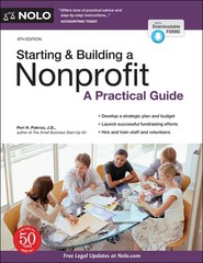 Starting & Building a Nonprofit: A Practical Guide Pakroo J.D., Peri paperba…